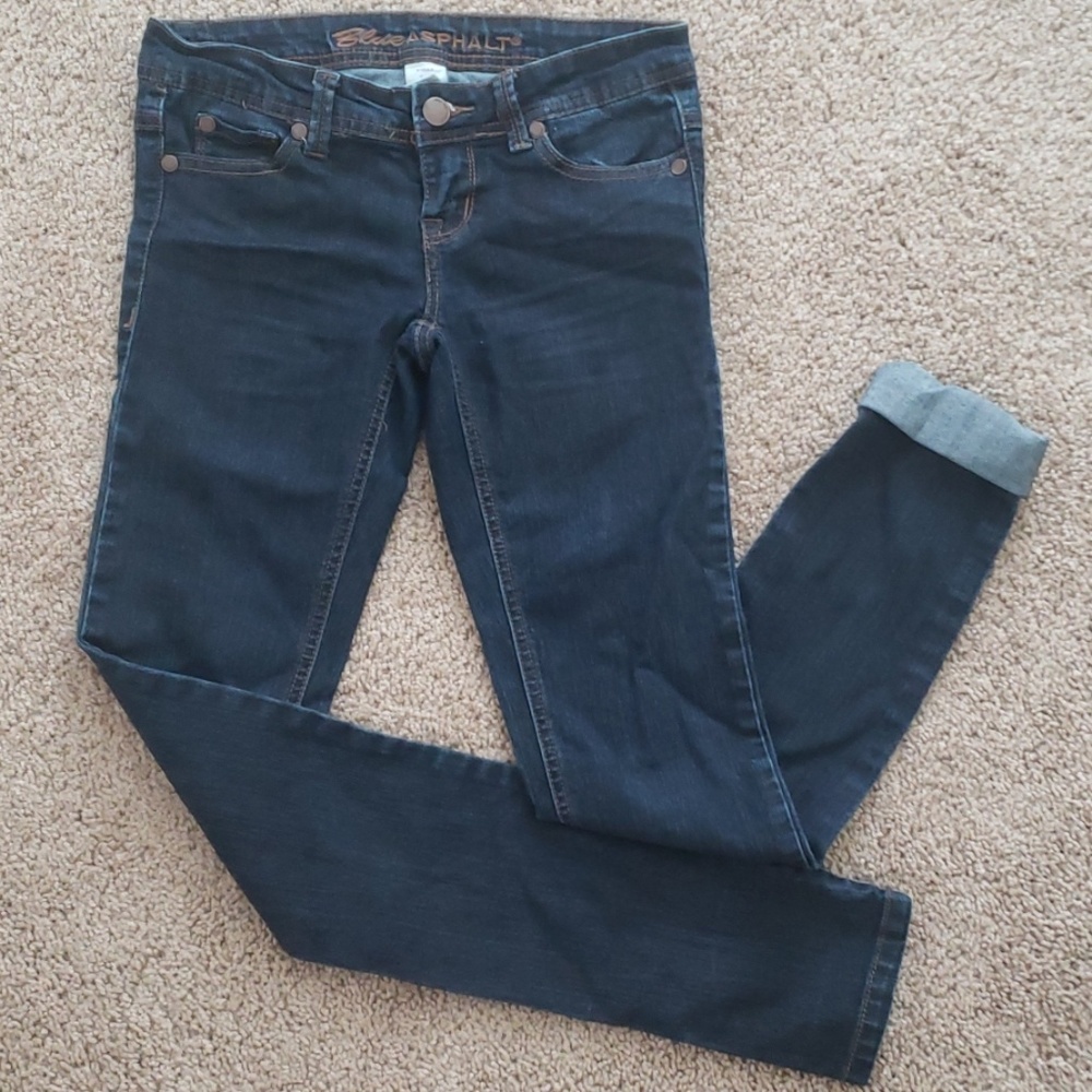 Dark blue jean